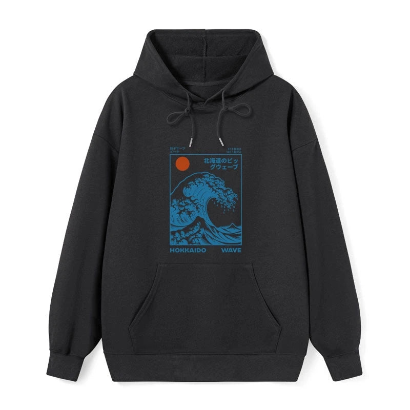 Hokkaido Wave Japan Classic Hoodie