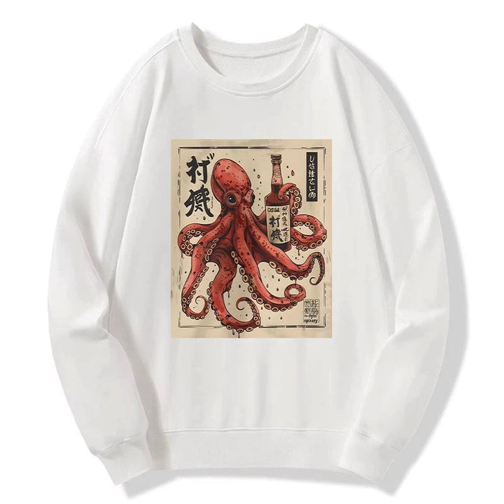Osaka Sak¨¦ Octopus Sweatshirt