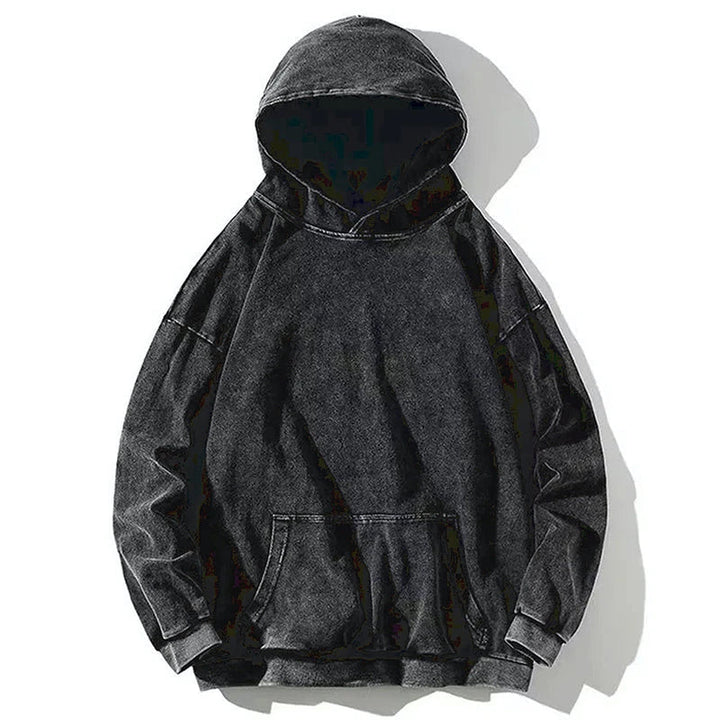 Unisex Basic Washed Hoodie