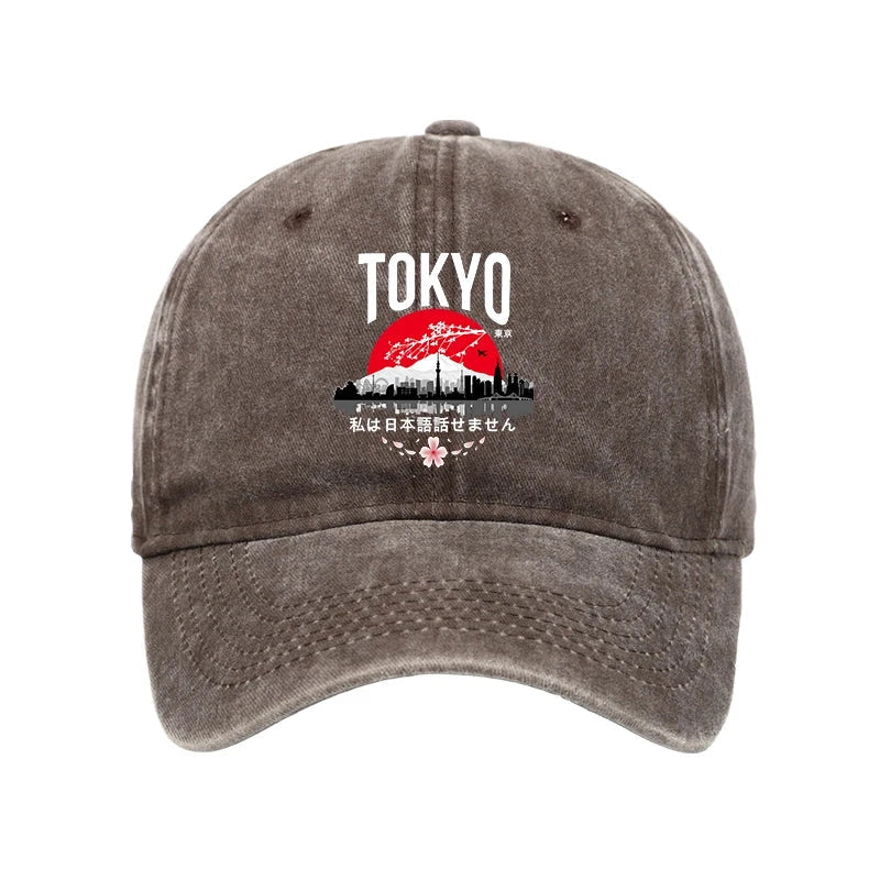 I don¡¯t speak Japanese Washed Cap