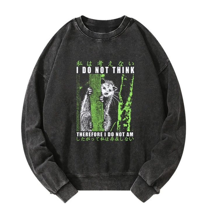 Stupid Possum Japan Washed Sweatshirt