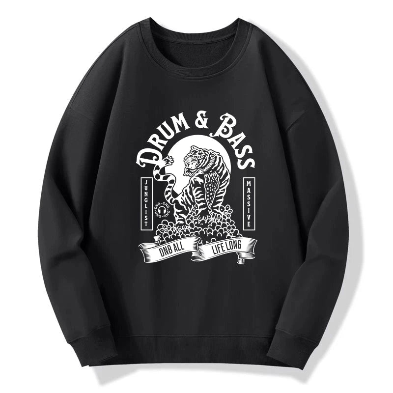 Drum & Bass Tiger Sweatshirt