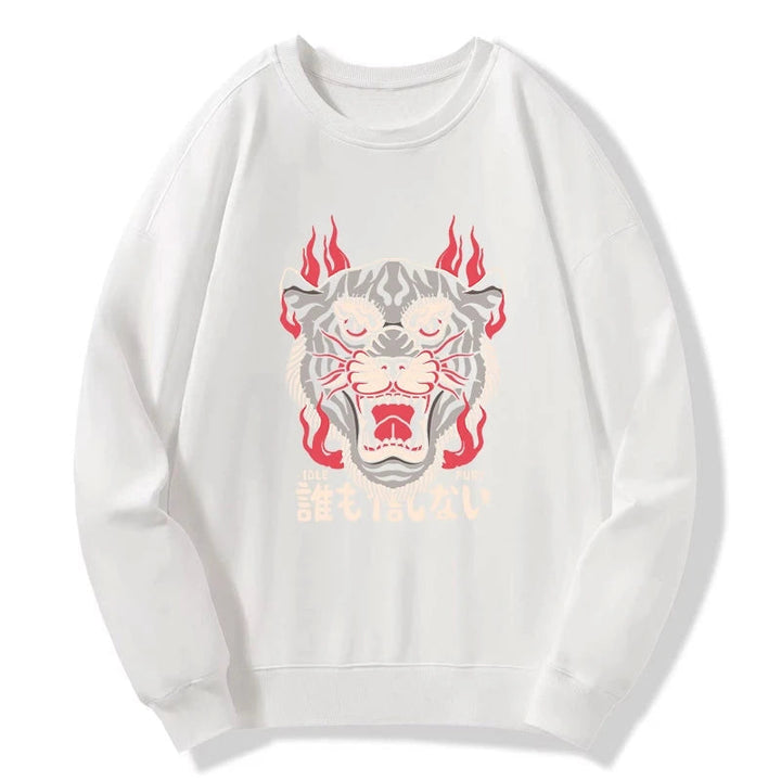 Retro Tiger Japanese Sweatshirt