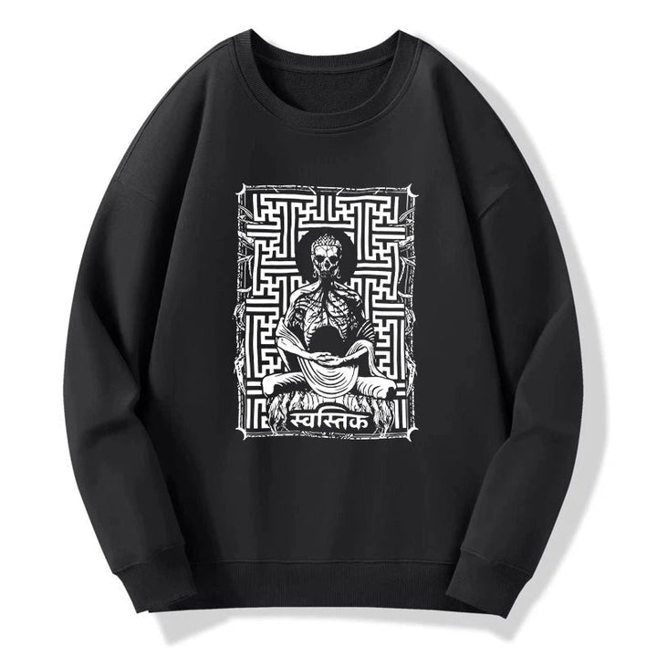 Sayagata Buddha Graphic Sweatshirt