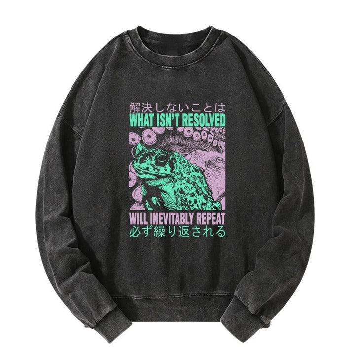 What Ist Resolved Forg Washed Sweatshirt