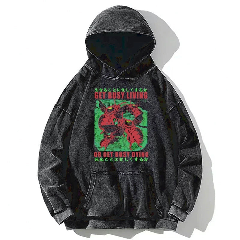 Busy Bee Japanese Washed Hoodie