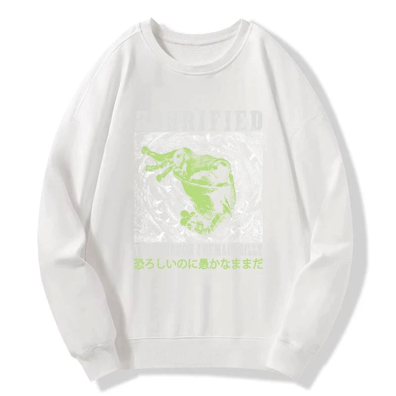 Silly Frog Japanese Sweatshirt