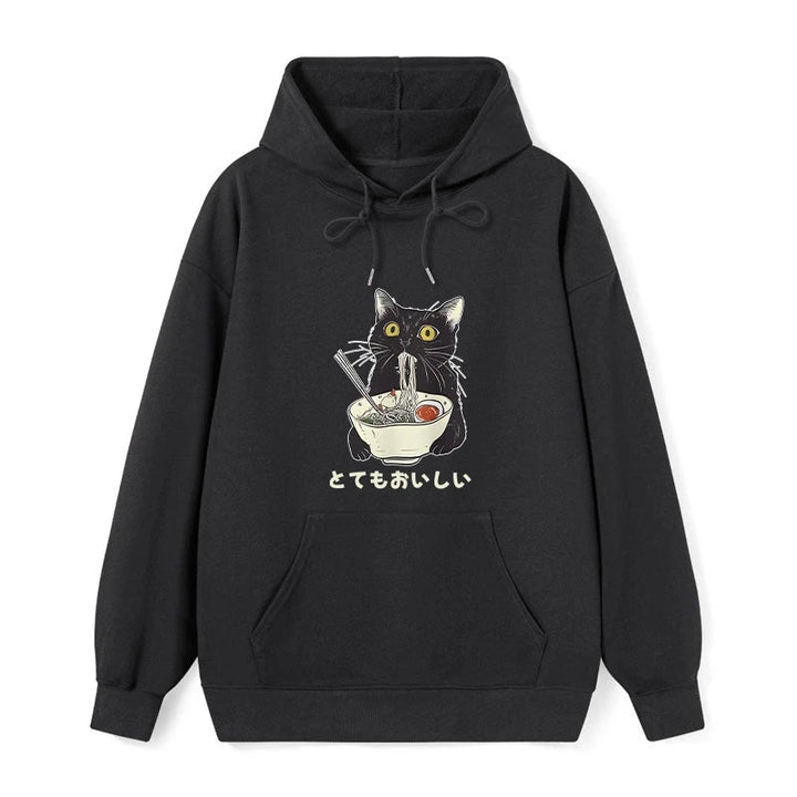 Cats Eat Ramen Noodles Classic Hoodie