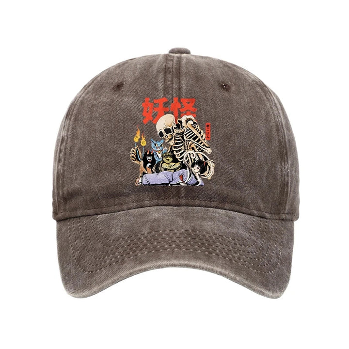 The Yokai Club Washed Cap