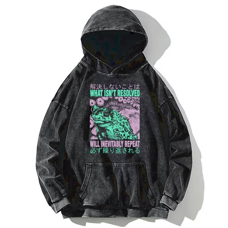 What Ist Resolved Forg Washed Hoodie