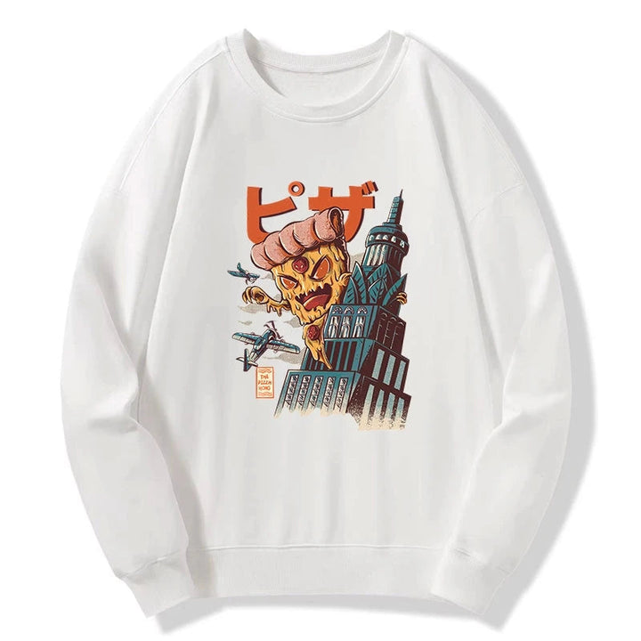 Great Pizza Kaiju Japanese Sweatshirt