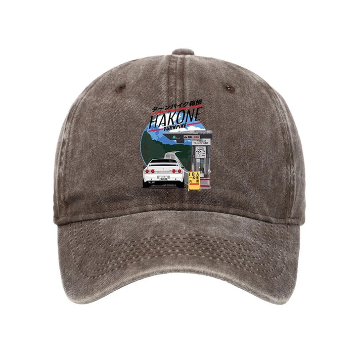 Hakone Nissan Skyline R32 JDM Washed Cap