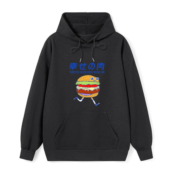 Tokyo Burger Run Japanese Classic Hoodie