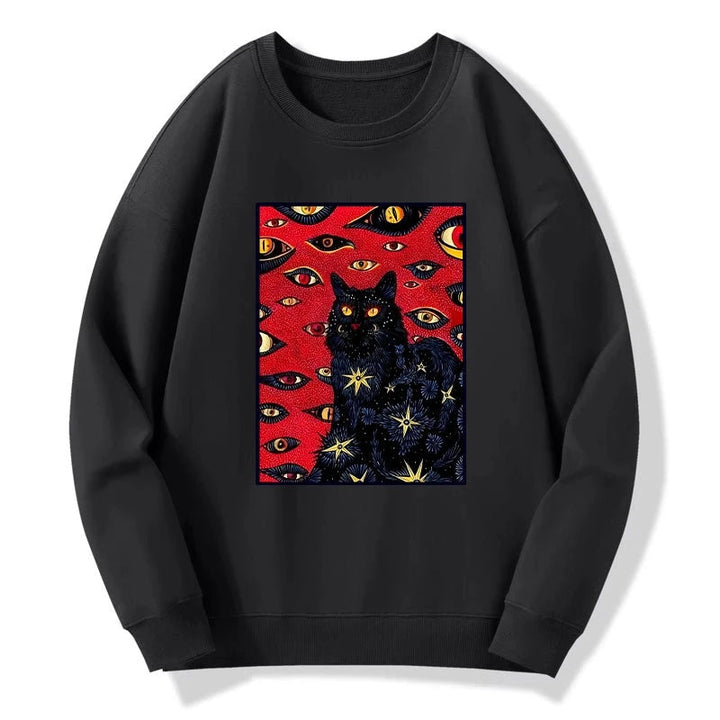 Mysterious Cat Sweatshirt
