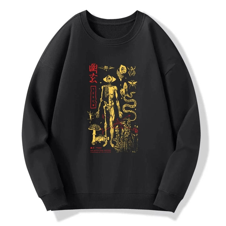 Spooky Ghost Japanese Sweatshirt