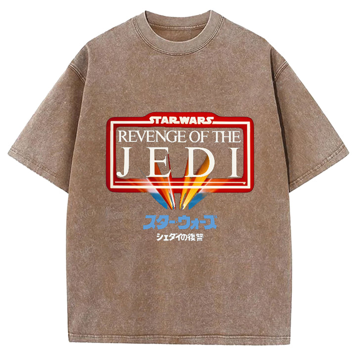 Star Wars Vintage Japanese Washed Crew Neck T-Shirt