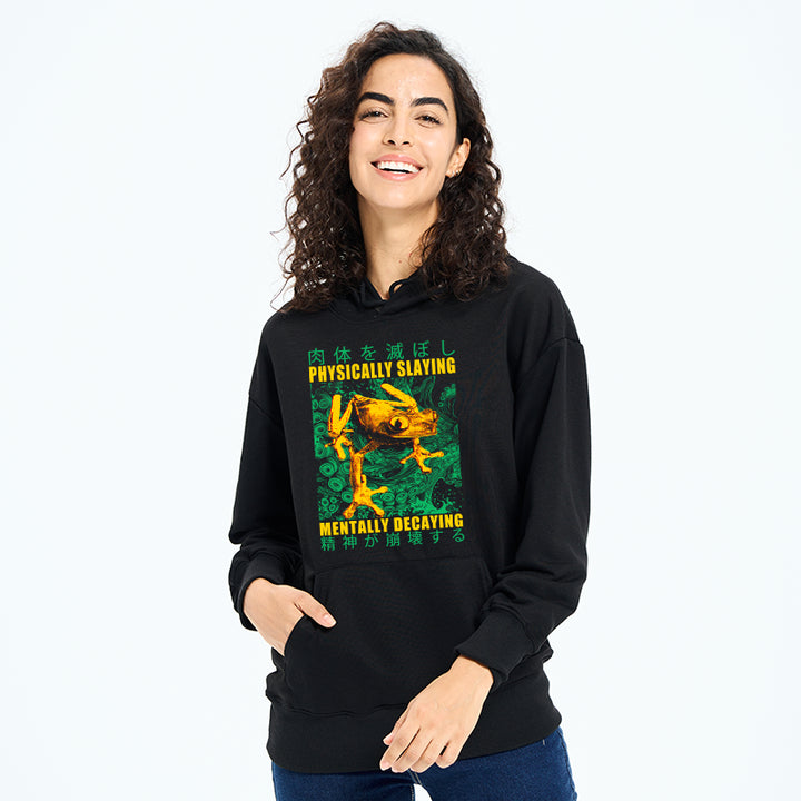 Physically Slaying Mentally Decaying Classic Hoodie