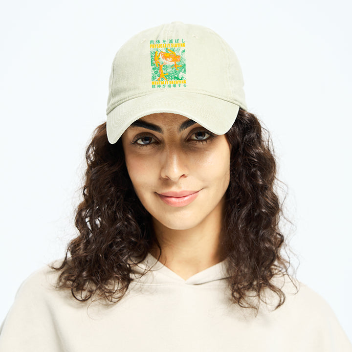 Physically Slaying Mentally Decaying Washed Cap