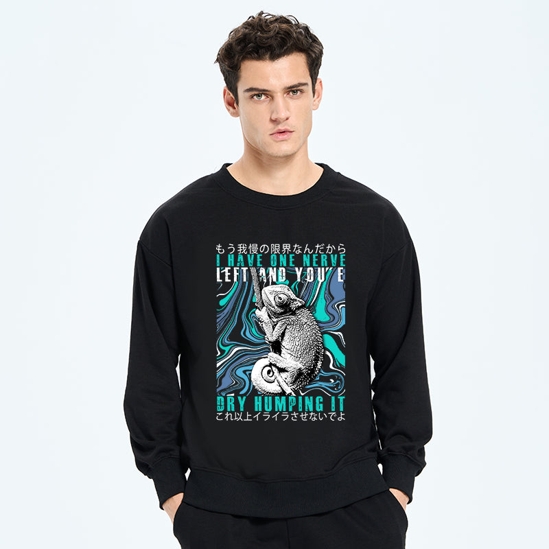 I Have One Nerve Chameleon Sweatshirt