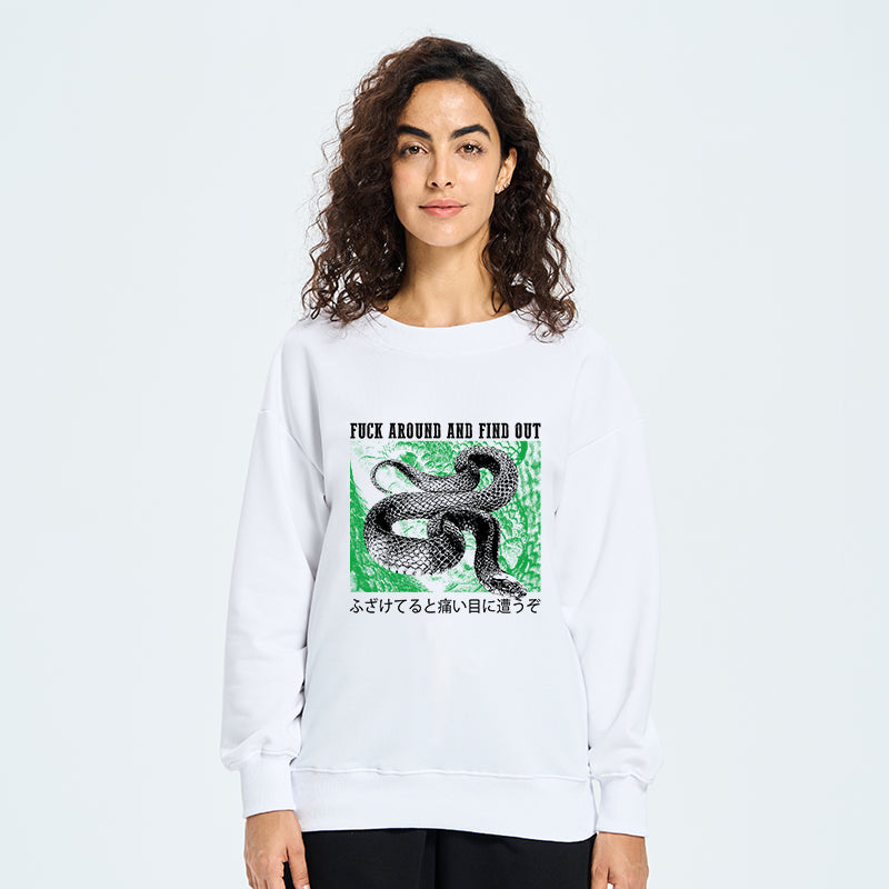 Cold And Heartless Snake Sweatshirt