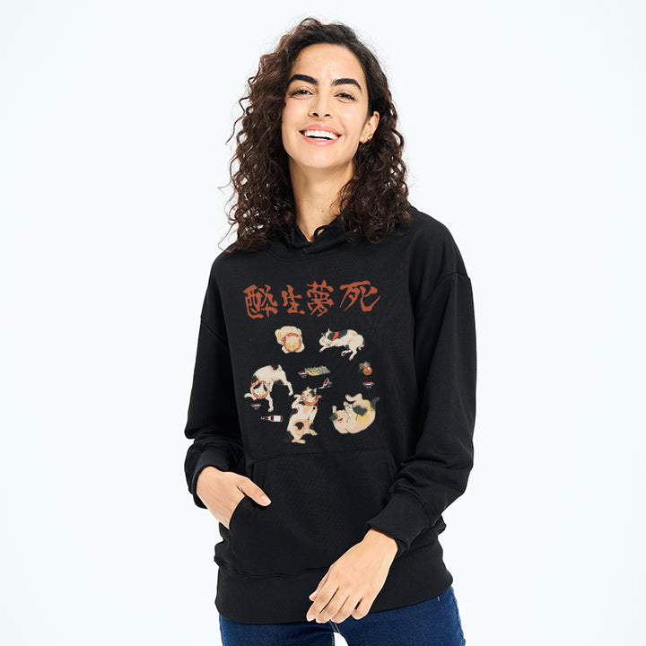 Drunken Cats Classic Hoodie