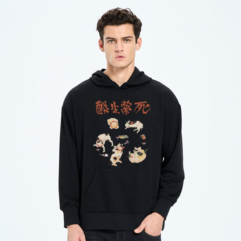 Drunken Cats Classic Hoodie