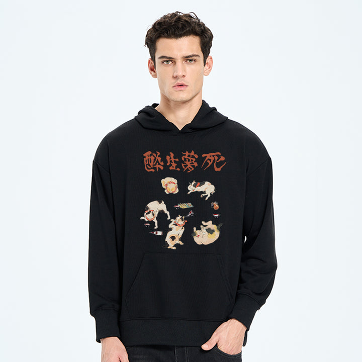 Drunken Cats Classic Hoodie