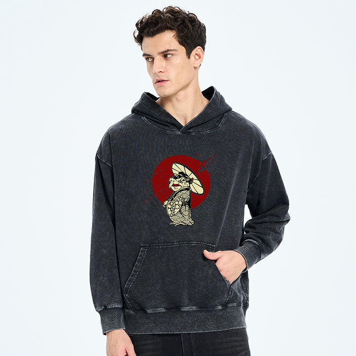 Frog Monster Washed Hoodie