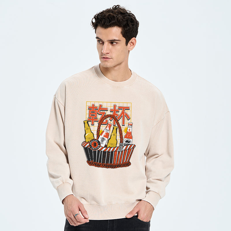 Have A Beer Together Washed Sweatshirt