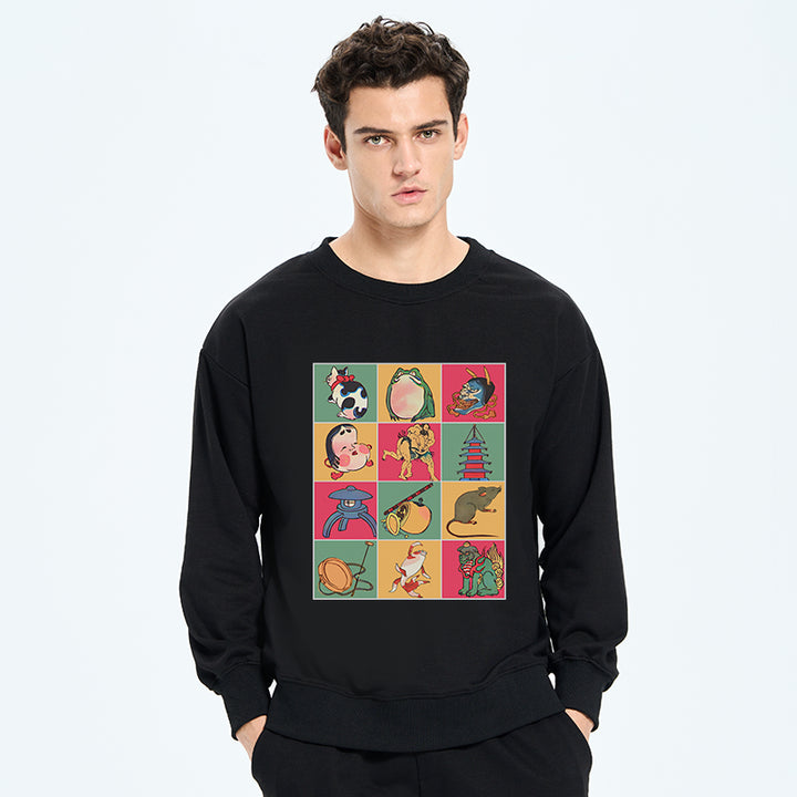 Japanese Characteristic Goods Sweatshirt