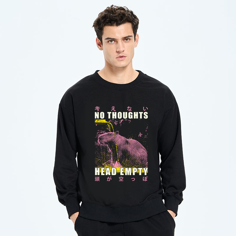No Thoughts Head Empty Sweatshirt