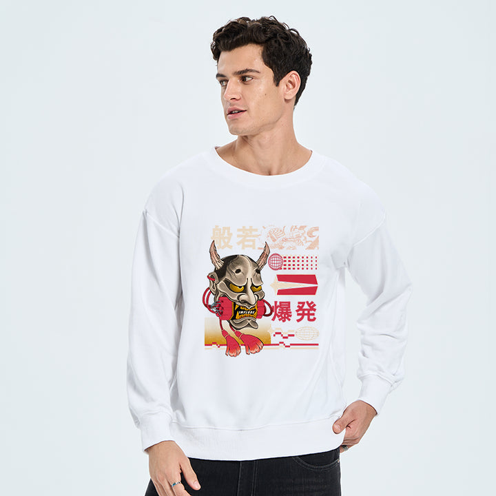 Hannya Mask Japanese Sweatshirt
