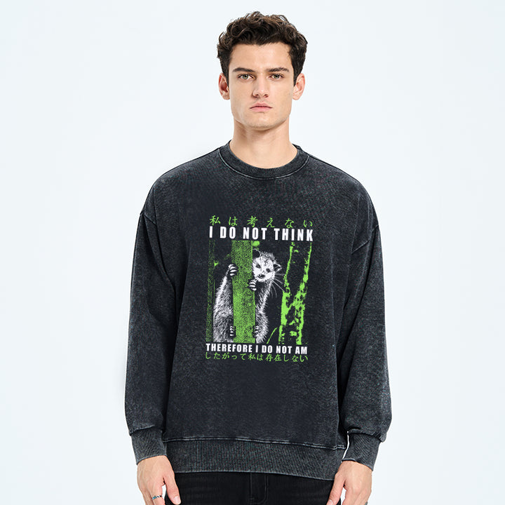 Stupid Possum Japan Washed Sweatshirt