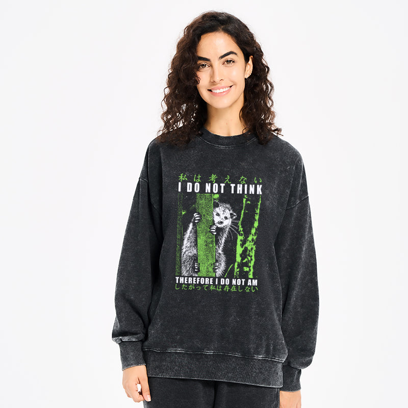 Stupid Possum Japan Washed Sweatshirt