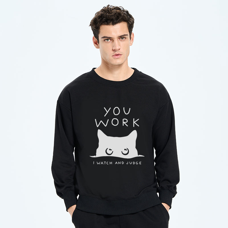 A Cat That Spies Sweatshirt