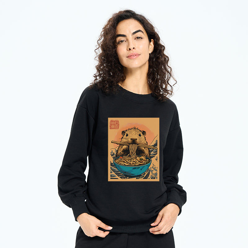 Opossum Eats Ramen Sweatshirt