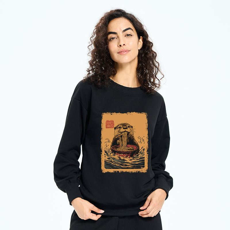 Ramen Lover Otter Sweatshirt