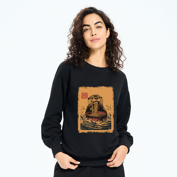 Ramen Lover Otter Sweatshirt