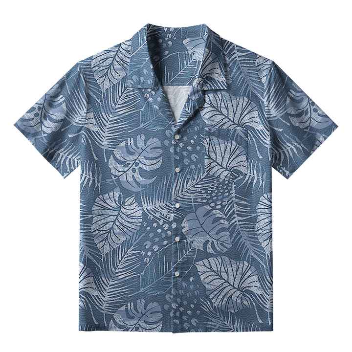 Jungle Leaf Aloha Hawaiian Shirt