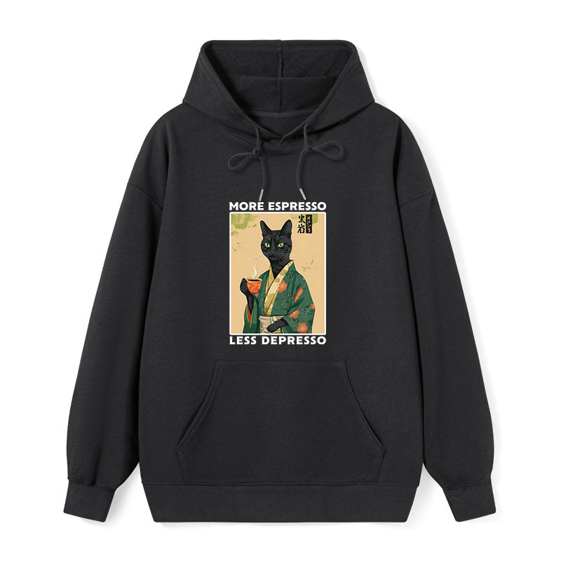 More Caffeine Less Sadness Classic Hoodie