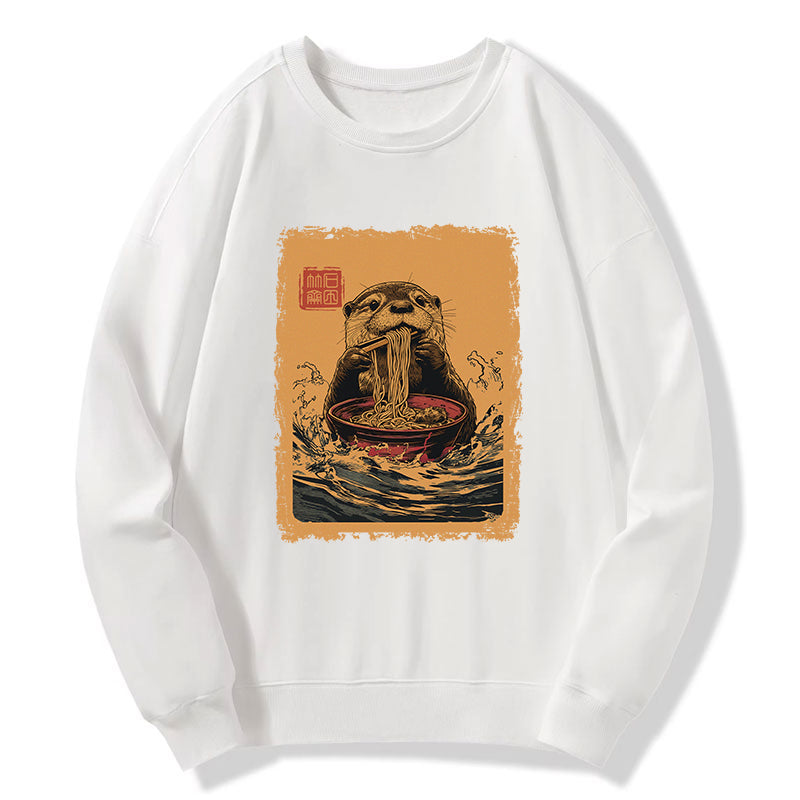 Ramen Lover Otter Sweatshirt