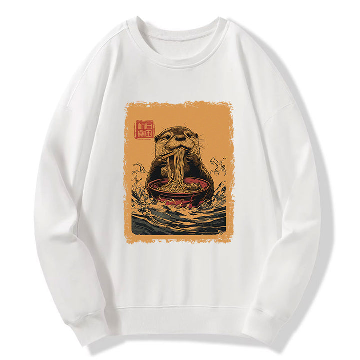 Ramen Lover Otter Sweatshirt