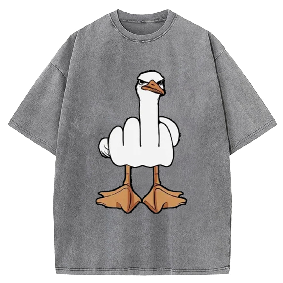 Duck You Washed Crew Neck T-Shirt