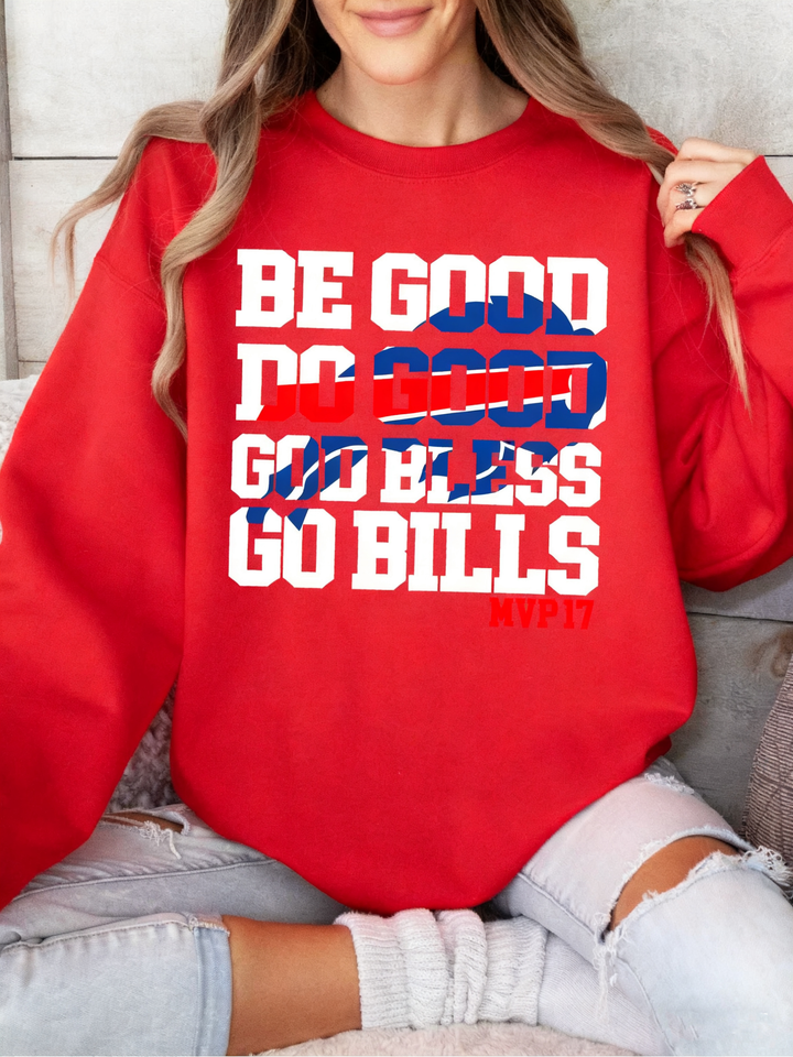 Buffalo Bills Football Printed Long Sleeve Casual Top