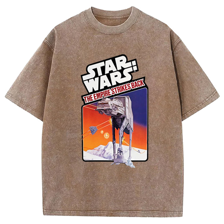 Star Wars Vintage Japanese Washed Crew Neck T-Shirt