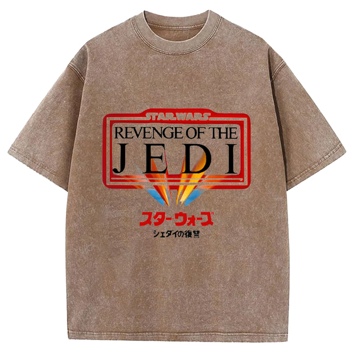 Star Wars Vintage Japanese Washed Crew Neck T-Shirt