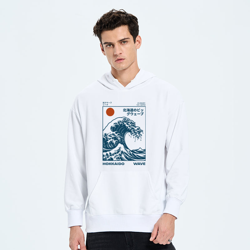 Hokkaido Wave Japan Classic Hoodie