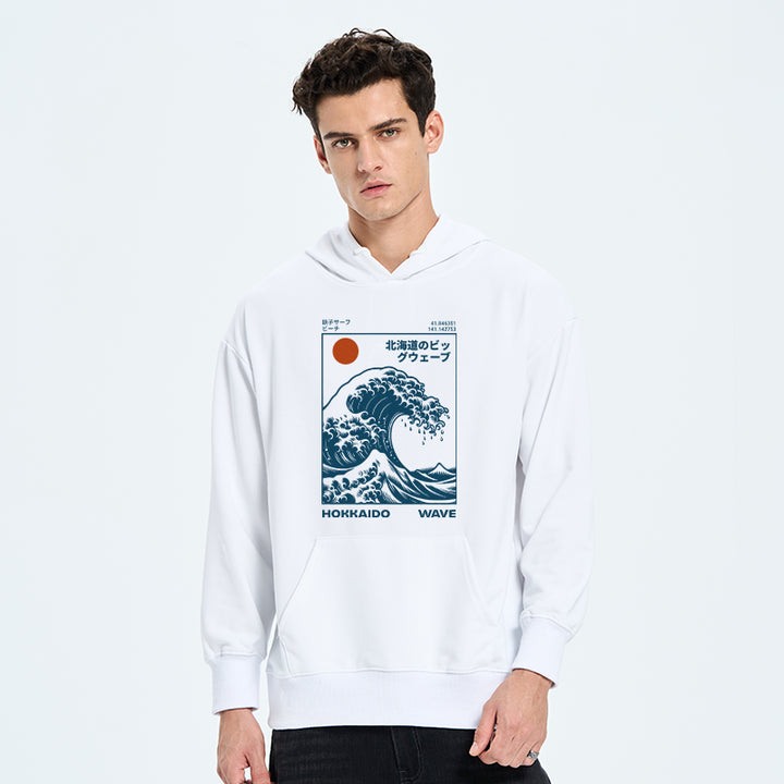 Hokkaido Wave Japan Classic Hoodie