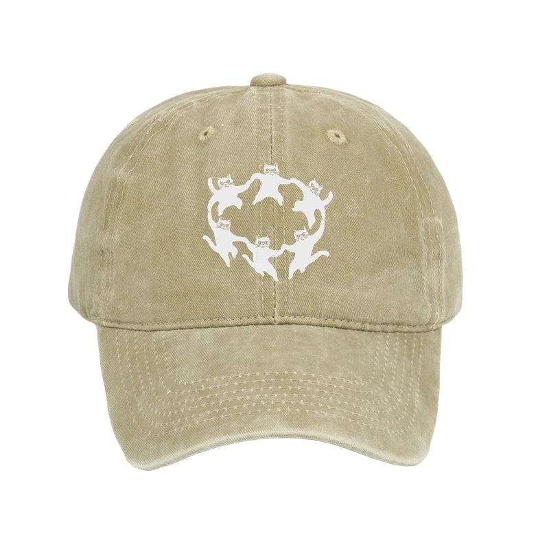 Leisure Cats Japanese Washed Cap