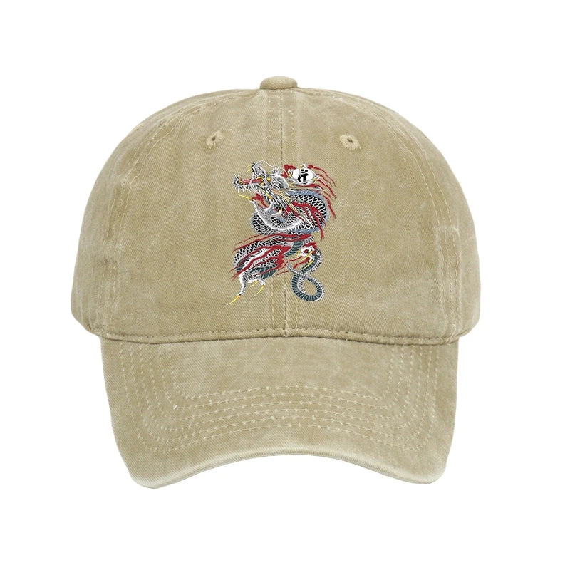 Dragon of Dojima Washed Cap
